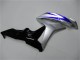 Billige Honda CBR600RR Motorrad Verkleidung 2007-2008 - Silber Blau Glanzendes Schwarz OEM Stil