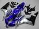 Billige Honda CBR600RR Motorrad Verkleidung 2007-2008 - Silber Blau Glanzendes Schwarz OEM Stil