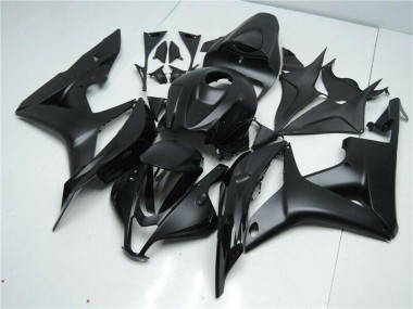 Billige Honda CBR600RR Motorrad Verkleidung Kit 2007-2008 - Matt Schwarz