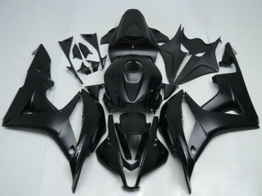 Billige Honda CBR600RR Motorrad Verkleidung Kit 2007-2008 - Matt Schwarz