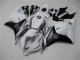 Billige Honda CBR600RR Motorrad Verkleidung 2009-2012 - Weiss Grau Matt Schwarz