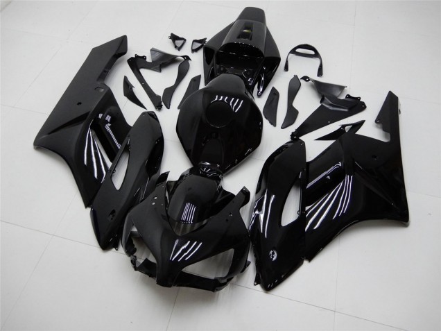 Billige Honda CBR1000RR Motorrad Verkleidung 2004-2005 - Glanzendes Schwarz Matt Schwarz