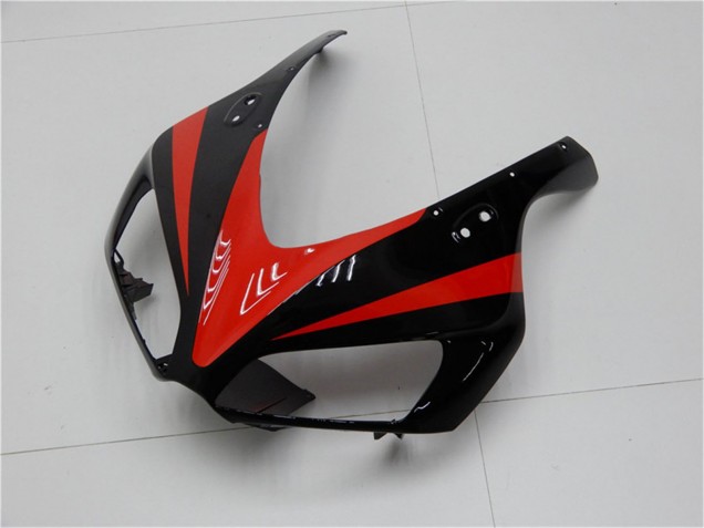 Billige Honda CBR1000RR Motorrad Verkleidungen Kit 2006-2007 - Rot Glanzendes Schwarz
