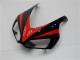 Billige Honda CBR1000RR Motorrad Verkleidungen Kit 2006-2007 - Rot Glanzendes Schwarz