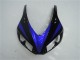 Billige Honda CBR1000RR Motorrad Verkleidung Kit 2006-2007 - Blau Glanzendes Schwarz