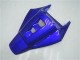 Billige Honda CBR1000RR Motorrad Verkleidung Kit 2006-2007 - Blau Glanzendes Schwarz