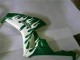 Billige Honda CBR1000RR Motorrad Verkleidung 2006-2007 - Weiss Grun Flamme