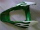 Billige Honda CBR1000RR Motorrad Verkleidung 2006-2007 - Weiss Grun Flamme