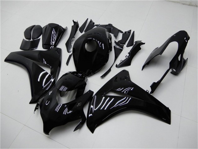 Billige Honda CBR1000RR Motorrad Verkleidung Kit 2008-2011 - Glanzendes Schwarz