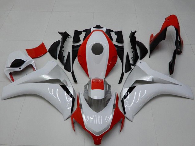 Billige Honda CBR1000RR Motorrad Verkleidung 2008-2011 - Weiss Rot