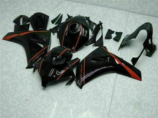 Billige Honda CBR1000RR Motorrad Verkleidung 2008-2011 - Glanzendes Schwarz Rot