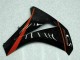 Billige Honda CBR1000RR Motorrad Verkleidung 2008-2011 - Glanzendes Schwarz Rot