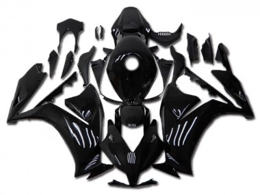 Billige Honda CBR1000RR Motorrad Verkleidung 2012-2016 - Glanzendes Schwarz