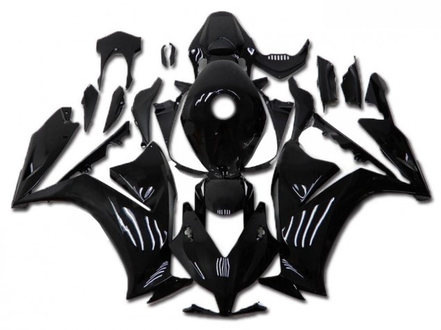 Billige Honda CBR1000RR Motorrad Verkleidung 2012-2016 - Glanzendes Schwarz