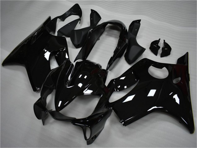 Billige Honda CBR600 F4i Motorrad Verkleidung Kit 2004-2007 - Glanzendes Schwarz