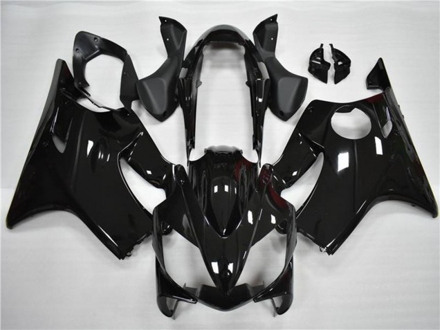 Billige Honda CBR600 F4i Motorrad Verkleidung Kit 2004-2007 - Glanzendes Schwarz