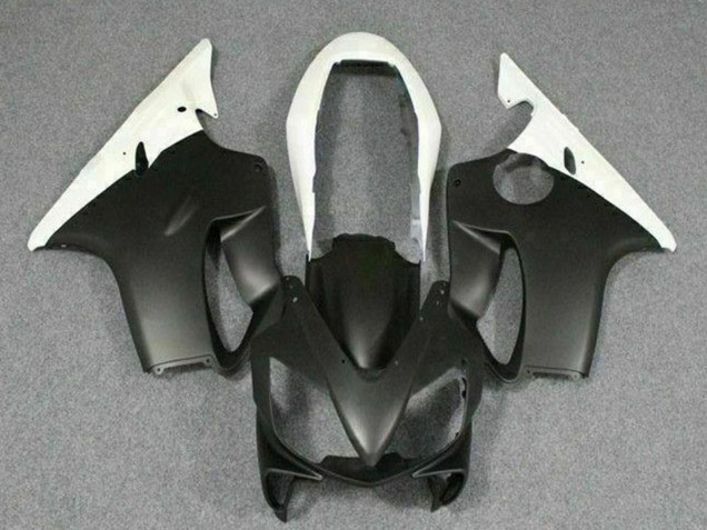 Billige Honda CBR600 F4i Motorrad Verkleidung 2004-2007 - Weiss Matt Schwarz