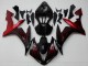 Billige Yamaha YZF R1 Motorrad Verkleidung 2004-2006 - Glanzendes Schwarz Rot Flamme