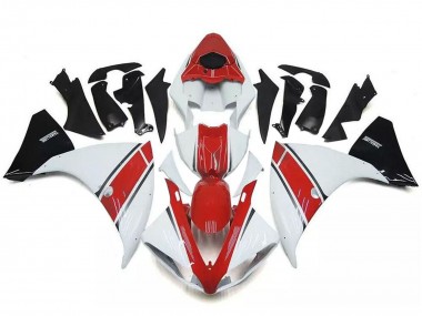 Billige Yamaha YZF R1 Motorrad Verkleidung 2009-2011 - Weiss Rot Schwarz