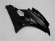 Billige Yamaha YZF R6 Motorrad Verkleidung Kit 2006-2007 - Glanzendes Schwarz Matt Schwarz