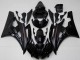 Billige Yamaha YZF R6 Motorrad Verkleidung Kit 2006-2007 - Glanzendes Schwarz Matt Schwarz
