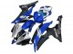 Billige Yamaha YZF R6 Motorrad Verkleidung 2008-2016 - Weiss Blau Matt Schwarz Yamalube