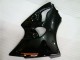 Billige Kawasaki ZX6R Motorrad Verkleidung 2000-2002 - Glanzendes Schwarz