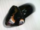 Billige Kawasaki ZX6R Motorrad Verkleidung 2000-2002 - Glanzendes Schwarz