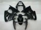 Billige Kawasaki ZX6R Motorrad Verkleidung 2000-2002 - Glanzendes Schwarz