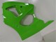 Billige Kawasaki ZX6R Motorrad Verkleidung 2000-2002 - Grun Schwarz