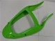 Billige Kawasaki ZX6R Motorrad Verkleidung 2000-2002 - Grun Schwarz