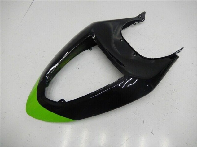 Billige Kawasaki ZX6R Motorrad Verkleidung 2005-2006 - Grun Glanzendes Schwarz