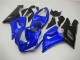 Billige Kawasaki ZX6R Motorrad Verkleidung 2005-2006 - Blau Matt Schwarz