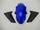 Billige Kawasaki ZX6R Motorrad Verkleidung 2005-2006 - Blau Matt Schwarz
