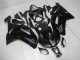 Billige Kawasaki ZX6R Motorrad Verkleidung 2007-2008 - Glanzendes Schwarz