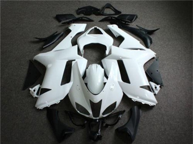 Billige Kawasaki ZX6R Motorrad Verkleidung 2007-2008 - Unbemalt