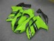 Billige Kawasaki ZX6R Motorrad Verkleidung Kit 2007-2008 - Grun Schwarz