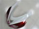 Billige Kawasaki ZX6R Motorrad Verkleidung 2007-2008 - Weiss Schwarz Rot