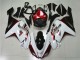 Billige Kawasaki ZX6R Motorrad Verkleidung 2007-2008 - Weiss Schwarz Rot