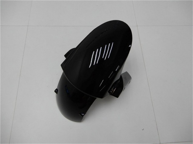 Billige Kawasaki ZX6R Motorrad Verkleidung 2009-2012 - Hellblau Glanzendes Schwarz
