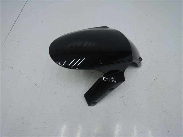 Billige Kawasaki ZX6R Motorrad Verkleidung Kit 2009-2012 - Grun Glanzendes Schwarz