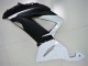 Billige Kawasaki ZX6R Abs Verkleidungen 2013-2018 - Weiss Matt Schwarz