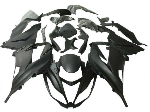 Billige Kawasaki ZX6R Motorrad Verkleidung Kit 2013-2018 - Matt Schwarz