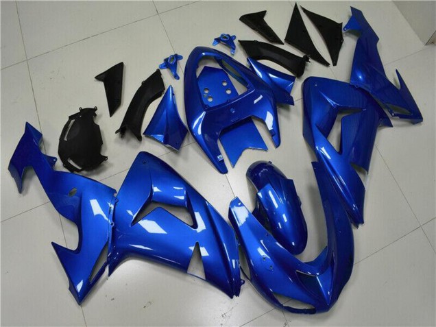 Billige Kawasaki ZX10R Motorrad Verkleidung 2006-2007 - Blau