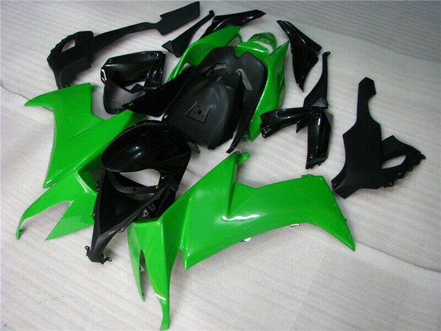 Billige Kawasaki ZX10R Motorrad Verkleidung Kit 2008-2010 - Grun Schwarz
