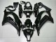 Billige Kawasaki ZX10R Motorrad Verkleidung 2011-2015 - Glanzendes Schwarz