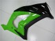 Billige Kawasaki ZX10R Motorrad Verkleidung 2011-2015 - Grun Glanzendes Schwarz