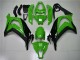 Billige Kawasaki ZX10R Motorrad Verkleidung 2011-2015 - Grun Glanzendes Schwarz