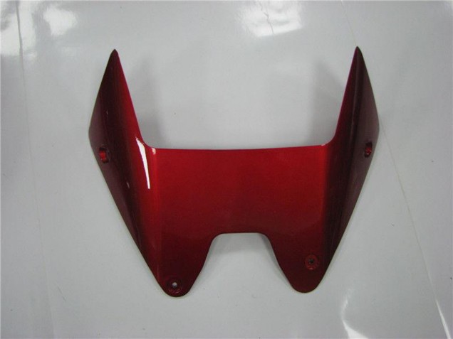 Billige Kawasaki ZX14R ZZR1400 Motorrad Verkleidung 2006-2011 - Rot Schwarz
