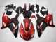 Billige Kawasaki ZX14R ZZR1400 Motorrad Verkleidung 2006-2011 - Rot Schwarz